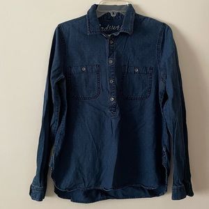 Madewell Denim Top